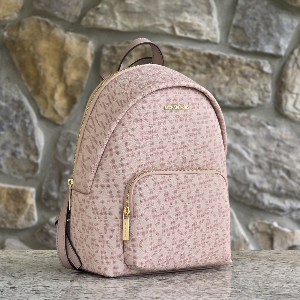 Michael Kors Erin Logo Medium Pink Backpack